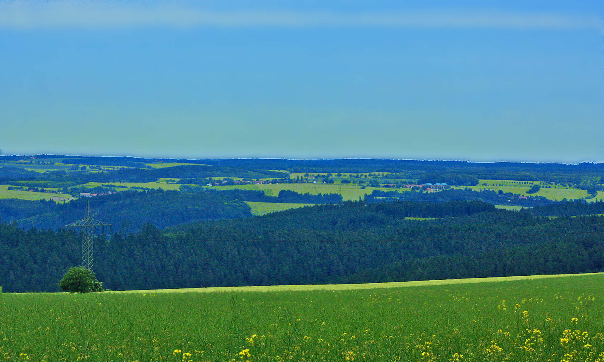 Blick auf die Gemeinde Schöndorf
