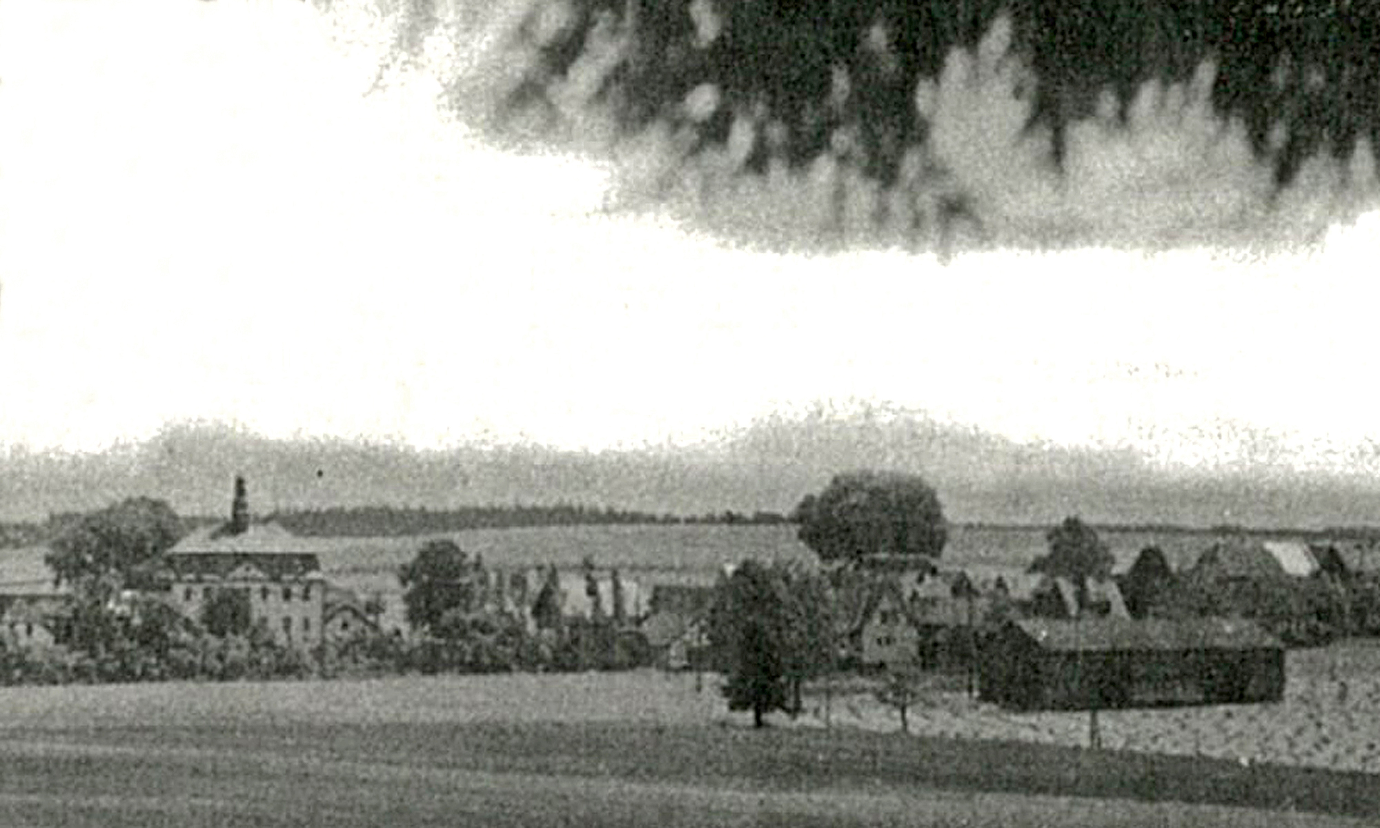 Blick auf das historische Tausa