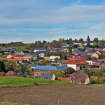 Blick auf Schöndorf vom Tafelberg aus. Ihr seht, es gibt viele Stellen, von denen man Schöndorf gut einsehen kann. Blick auf Schöndorf vom Tafelberg aus